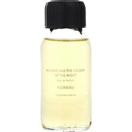 FLORAIKU MY LOVE HAS THE COLOR OF THE NIGHT by Floraiku